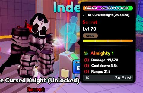 Sss Almighty Cursed Knight Evoanime Defenders Ad