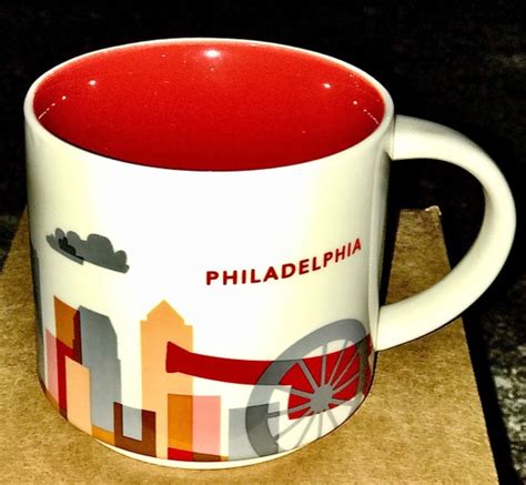 Officially Licensed STARBUCKS Coffee PHILADELPHIA PA You Are - Etsy