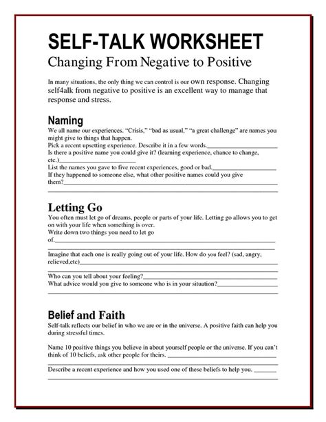 Cbt Anger Management Worksheets