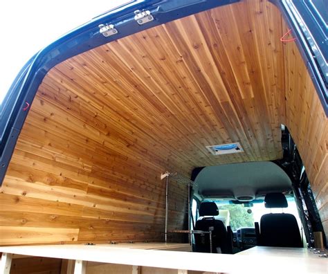 Cedar Paneling For Van Interior 10 Steps With Pictures Instructables