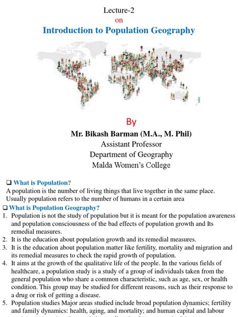 Introduction To Population Geography2021-03-10Introduction To ...