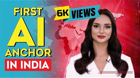 AI News Anchor India Today Sana AI Journalist YouTube