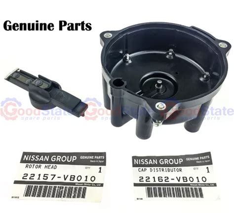 Genuine Nissan Patrol Y Gu Tb New Distributor Cap With Rotor Head