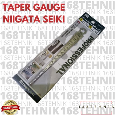 Jual SK TAPER GAUGE TPG 700A ALAT UKUR CELAH TAPER GAUGE NIIGATA