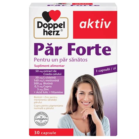 Vitamine Pentru Par Par Forte Capsule Doppelherz Farmacia Tei Online