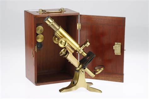 Lot 730 Scottish Compound Victorian Microscope