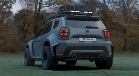 Dacia Duster Un Spectaculaire Kit Carrosserie Offroad Par Prior Design