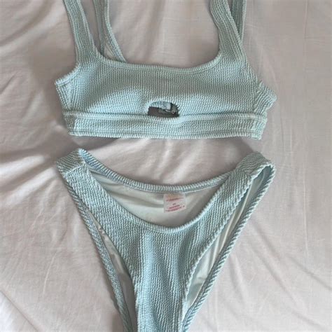 Target Baby Blue Bikini Set Beachyvibes Depop