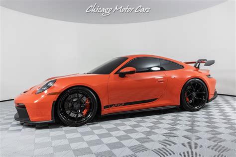 Used Porsche Gt Coupe New Generation Lava Orange Carbon