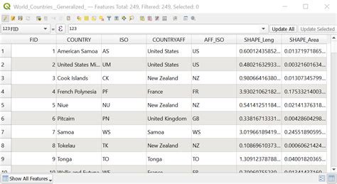 Attribute Table In Qgis — Gis Resource Training Center