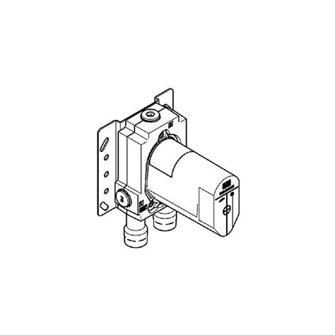 Dornbracht Concealed Part For Concealed Single Lever Mixer With Or