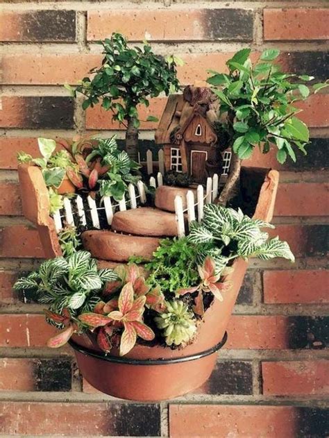 Broken Pot Garden Fairy Garden Pots Indoor Fairy Gardens Fairy