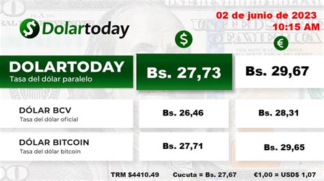 Este Es El Precio Del D Lar Hoy De Junio De En Venezuela