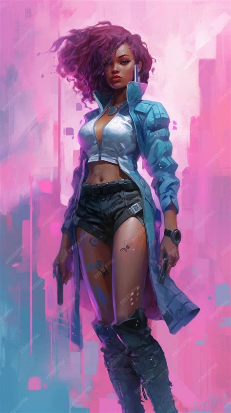 Premium Ai Image Female Character Design Art