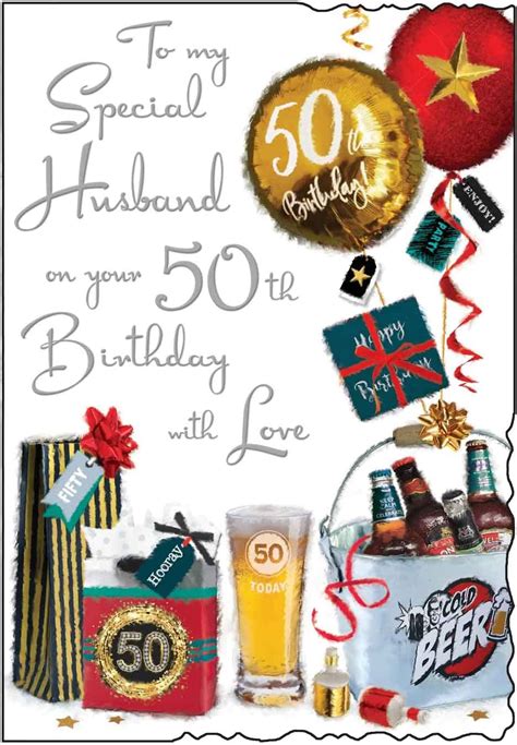 Jonny Javelin Special Husband Th Age Birthday With Love Card