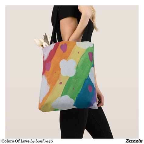 Colors Of Love Tote Bag Tote Bag Bags Color