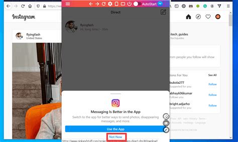 Instagram Messages On Computer Send Or Read Messages On A Pc