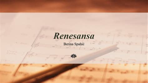Renesansa - YouTube