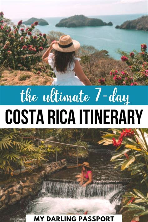 Day Costa Rica Itinerary My Darling Passport Costa Rica Travel