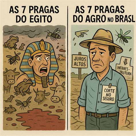 Quais São As 7 Pragas - As 7 pragas do agro no Brasil: o novo Egito é aqui