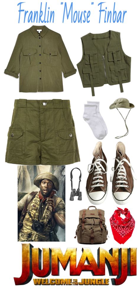 Franklin Mouse Finbar Jumanji Outfit Shoplook