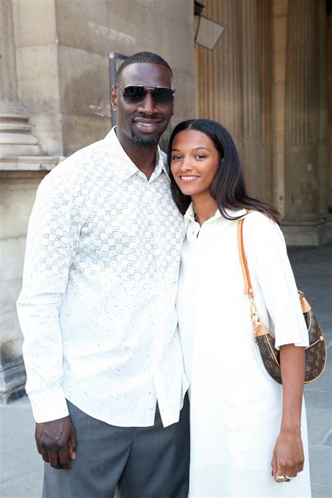 Photo Omar Sy Et Sa Fille Selly Lors Du D Fil De Mode Homme