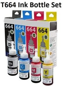 Cartridge Vista Gtgi Black Tri Color Combo Pack Ink Bottle