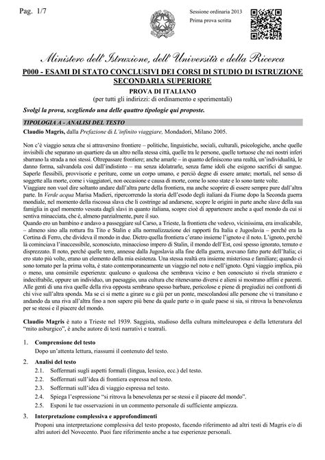 Esame di stato 2013 | PDF