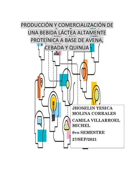 Proyecto Term Leche O Si Va A Ver Produccin Y Comercializacin De