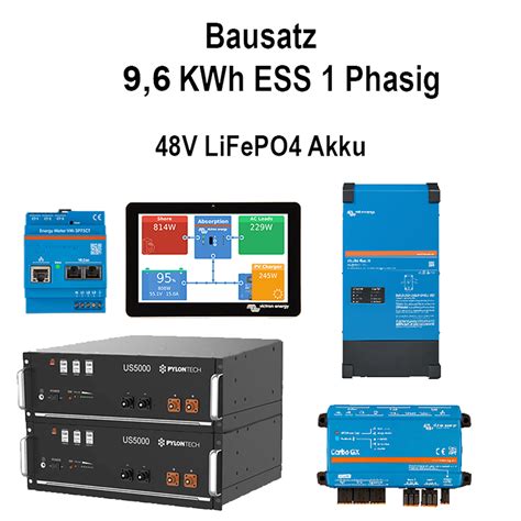Photovoltaik Victron Multiplus Ii V Phasen Kva Speicherpaket