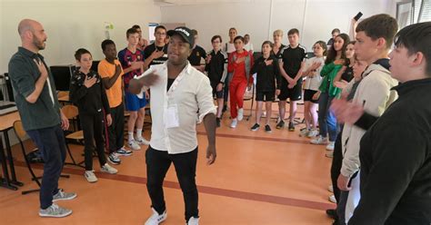 Photos Bar Le Duc Une Materclass De Beatbox Au Coll Ge Jacques Pr Vert