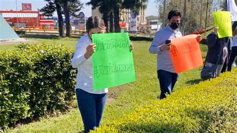 Protestan En Xalapa Para Exigir Liberaci N De Colaborador Del Senador