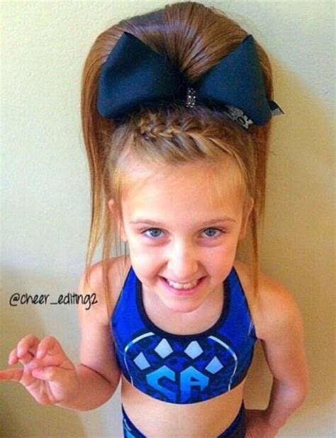 Cute Cheer Hair Cheerleading Hairstyles Cheer Hair Cute Ponytail