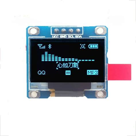 New Design Pcs Lot Pin New X Oled Bule Lcd Led Display