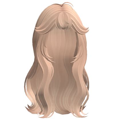 Wavy Anime Layered Grunge Wolfcut Blonde Roblox Item Rolimon S