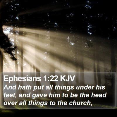 Ephesians 1 Scripture Images - Ephesians Chapter 1 KJV Bible Verse Pictures