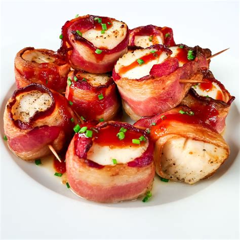 Bacon Wrapped Scallops Recipe North Coast Seafoods