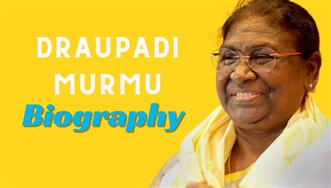 Draupadi Murmu Biography : age, husband, education, net worth & other ...