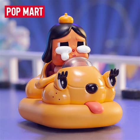 Pop MART POPCAR crybaby bumper car popmart ฟกเกอรกนชนรถยนต ของขวญ