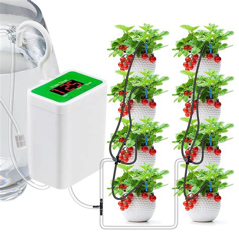 Automatic Watering System For Potted Plants Houseplants Self Watering