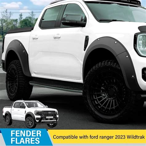 Wheel Arch With Nuts Fender Flares For Ford Ranger Next Gen Wildtrak