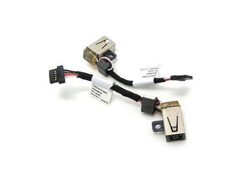 New Ac Dc In Power Jack W Cable Harness Connector Socket For Dell Ultrabook Xps P20s