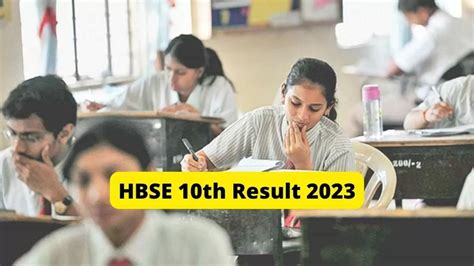 Hbse Class 10th Result 2023 Declared Official Link To Check Haryana Board Exam Result Pass