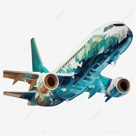 Airplane Aerospace Jumbo Blue Background Aircraft Large Passenger