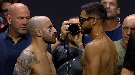 Ufc News 2023 Ufc 290 Weigh In Results Full Card Alexander Volkanovski V Yair Rodriguez Rob