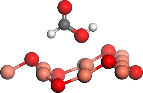 1 Adsorption Structures Of Formic Acid On Cluster 1 Red Atoms Are