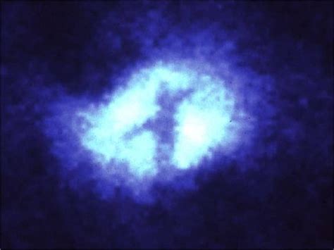 X Structure At Core Of Whirlpool Galaxy M51 Looks Like The Cross