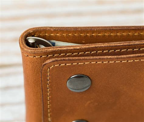 leather wallet men trifold 5