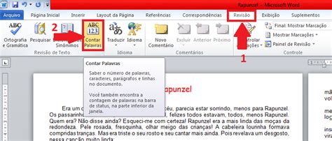 Como Contar Palavras No Word Blog De Inform Tica Cursos Microcamp