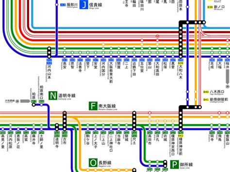 【日本最大規模】近鉄の路線図を作成しました。 かみマップ